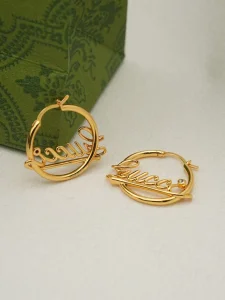 Gucci Letter Hoop earrings