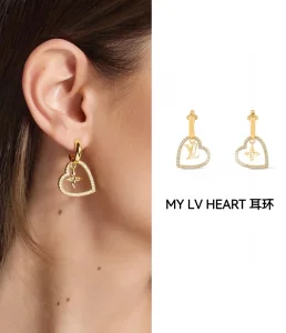 Louis Vuitton My LV Heart Earrings