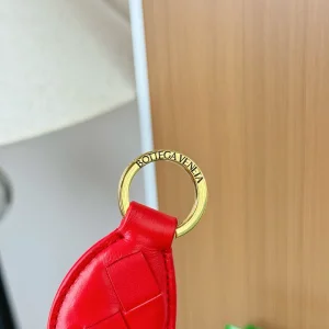 (image for) Bottega Veneta Red Leather Fish Keyrings