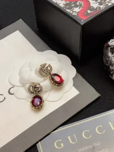 (image for) Gucci GG Marmont Crystal Earrings