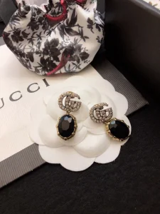 (image for) Gucci GG Marmont Crystal Earrings