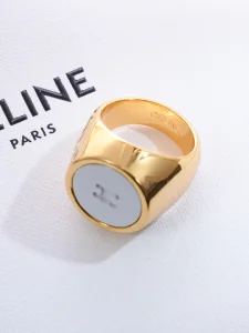 (image for) Celine Triomphe Signet Rings