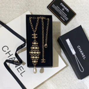 Chanel Imitation Faux Pearls Necklaces