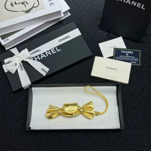 (image for) Chanel Mini Candy Bag Charm Gold Lambskin