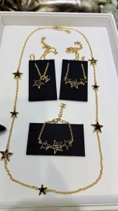 (image for) Chanel CC Red Star Bracelets