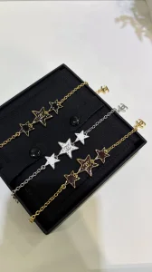 (image for) Chanel CC Red Star Bracelets