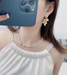 (image for) Dior Tribales Pearls Drop Earrings
