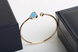 Chopard Happy Hearts Bracelets Blue 