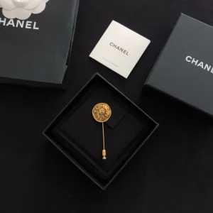 Luxury Womens Jewelry Chanel Vintage Charm Bronze Brooch A39PP130 AA146987