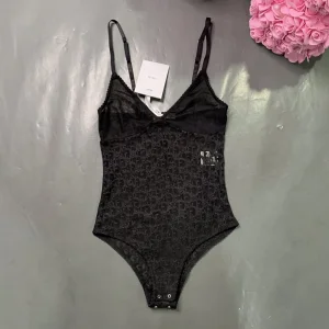 Dior Black Oblique Lingerie 