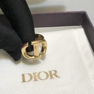 Luxury Womens Jewelry Dior Ring Dior Navy CD Gold Ring A152PP90 AA164880