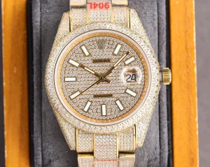 Luxury Mens Watches Rolex Vip Datejust Gold Diamonds Watch 40MM A213PP3680 AA167078
