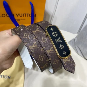 Luxury Womens Belts Louis Vuitton LV Cruiser Monogram Belt 25MM A175PP240 AA172021