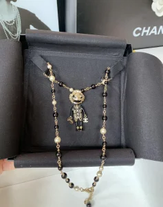 Replica Womens Jewelry Chanel 2022 Long Pearls Necklace AB7877 A118PP280 AA178107