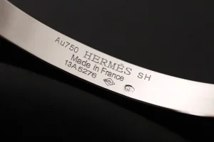 Replica Womens Jewelry Hermes Small Kelly Bracelet in Silver A205PP420 AA178430