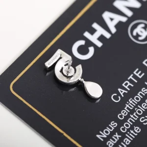 Replica Womens Jewelry Chanel Crystal N5 Earrings A205PP280 AA179218
