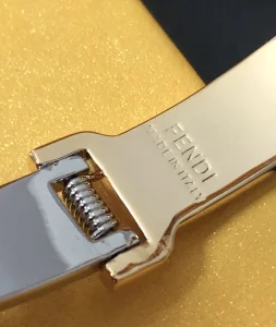 Replica Womens Jewelry Fendi F IS Fendi Gold and Palladium Bracelet A39PP140 AA180619
