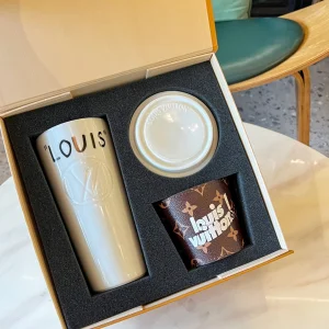 Louis Vuitton Monogram Lover Set of 2 Cups 