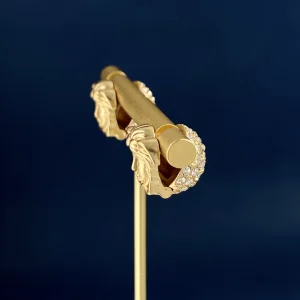 Versace Medusa Gold Earrings