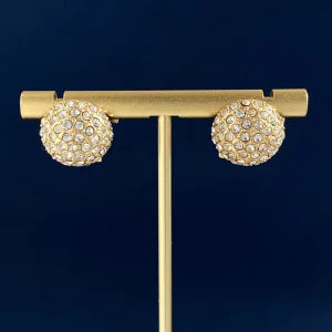 Versace Medusa Gold Earrings