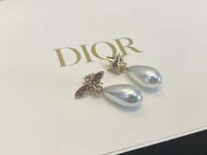 Dior Tribales Bee Star Earrings