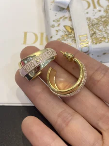 Dior Code Earrings Pink