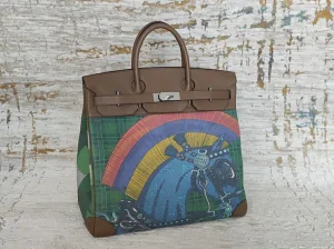 Hermes Togo HAC Birkin 40 Bag Brown