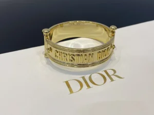 Dior Code Cuff Bracelet Gold