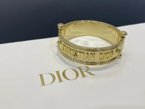 Dior Code Cuff Bracelet Gold