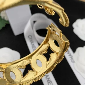 Chanel CC Logo Link Bangle Bracelets