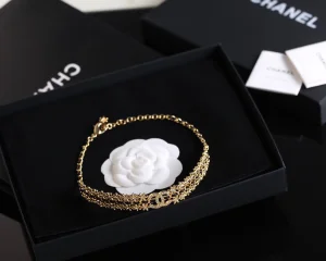 Chanel Crystal CC Choker Necklaces