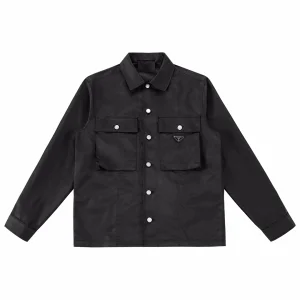 Prada Black Re Nylon Blouson Jacket