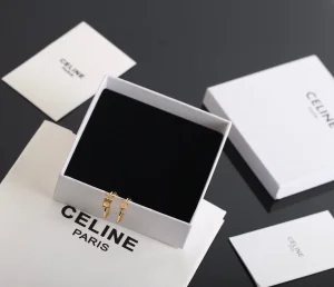 Celine Triomphe Indie Earrings