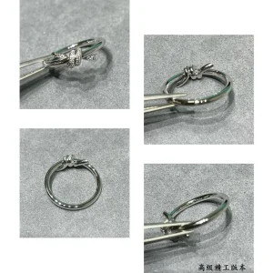 Tiffany Knot Diamonds Rings
