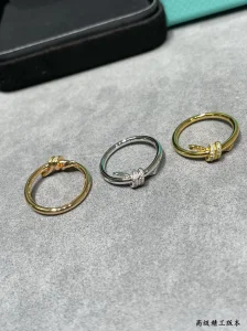 Tiffany Knot Diamonds Rings