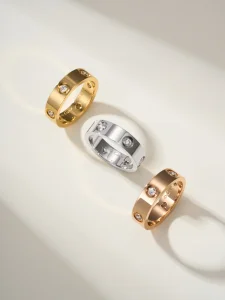 Cartier Love Wedding Diamond Rings
